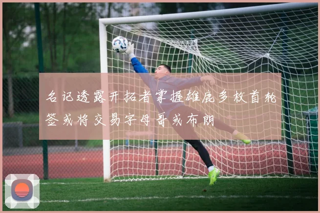 名记透露开拓者掌握雄鹿多枚首轮签或将交易字母哥或布朗